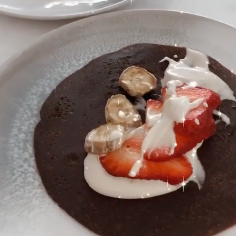 Easy Raw Vegan Chocolate Crepes