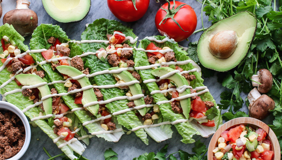 Raw Vegan Tacos / Taco Salad – Kate Flowers