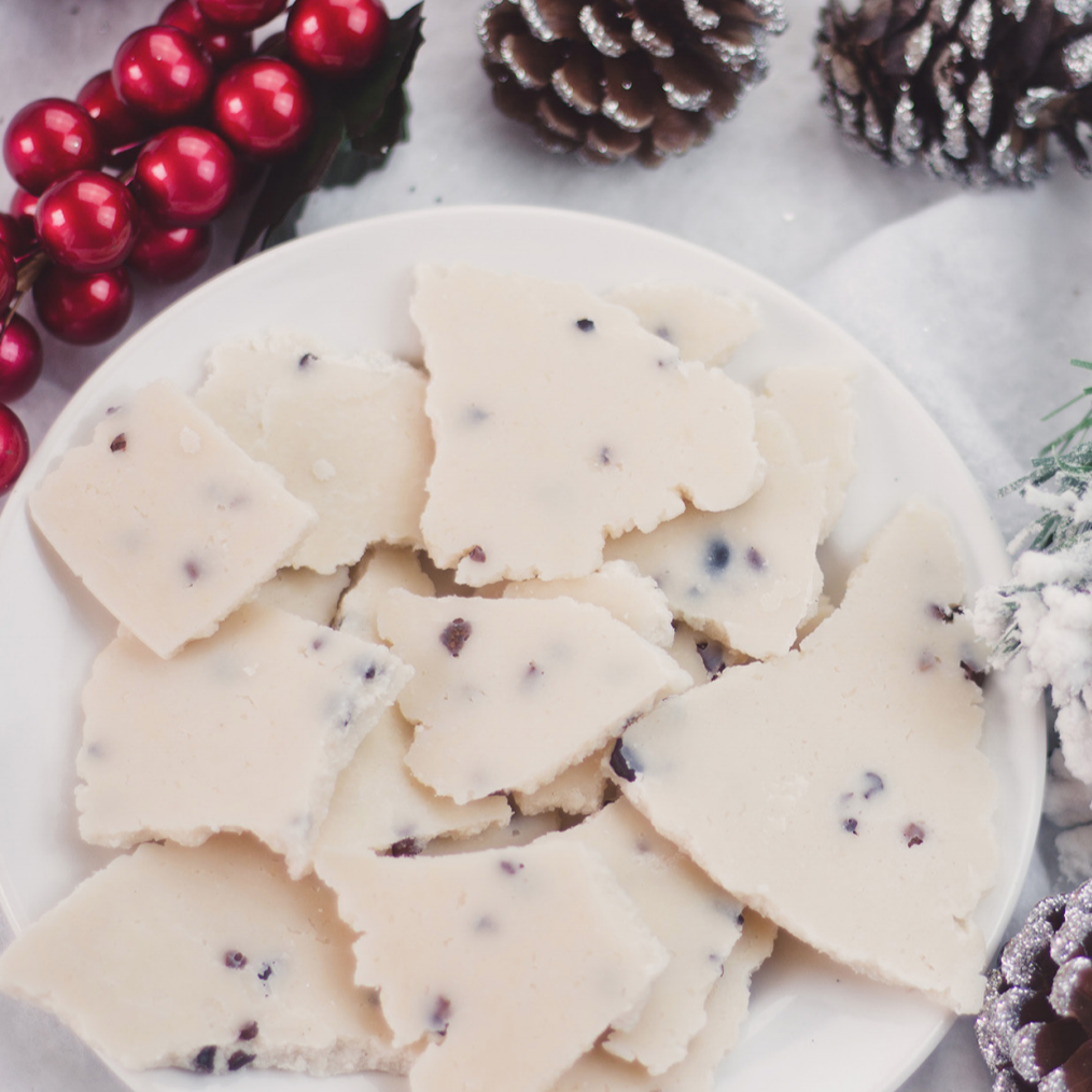 Raw Vegan Peppermint Bark
&ndash; Kate Flowers