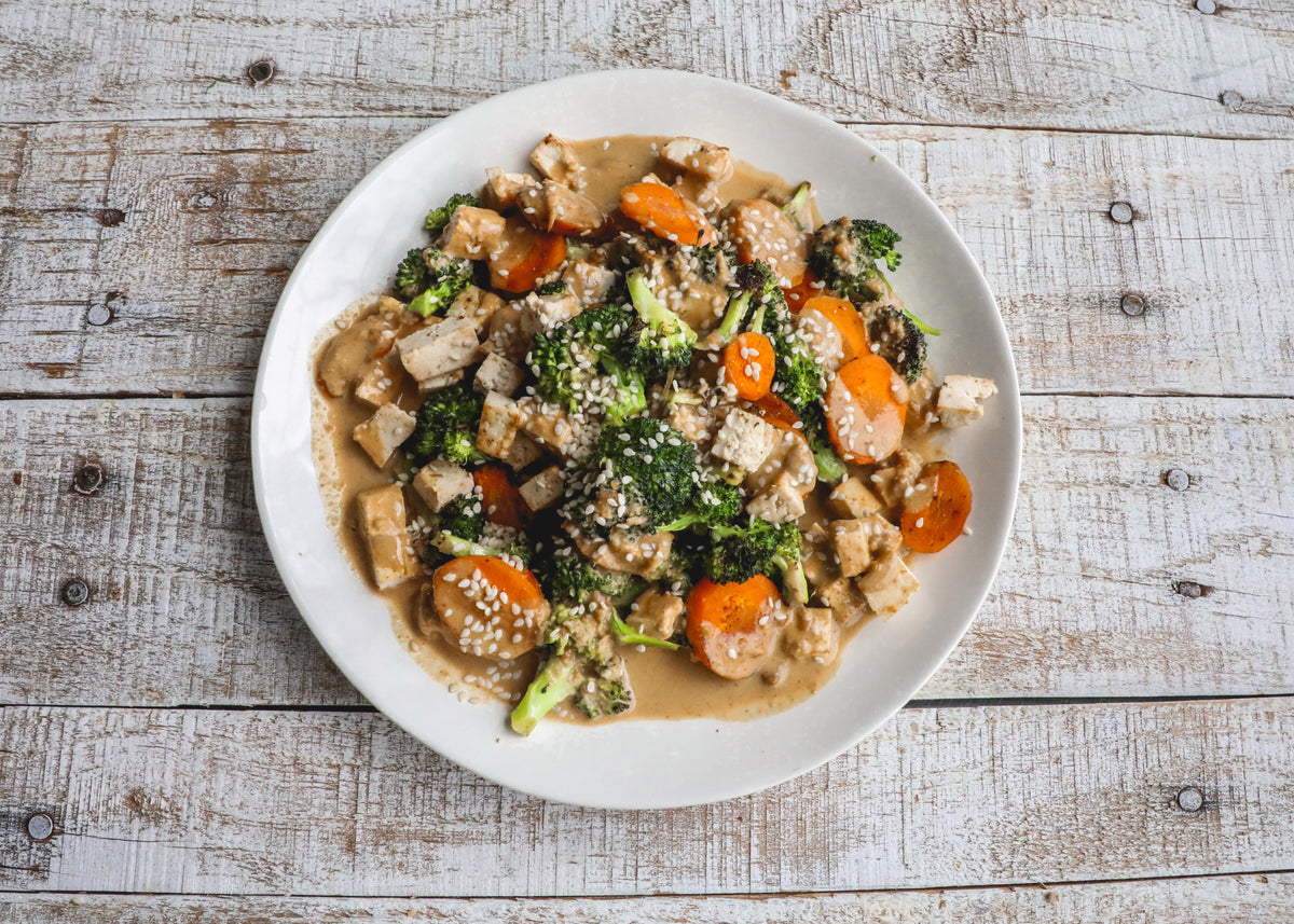 Vegan Veggie Tofu Stir Fry – Kate Flowers