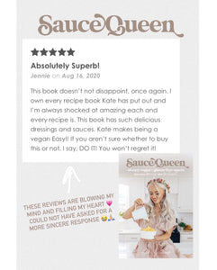 Sauce Queen | 48 easy vegan + gluten-free sauce recipes