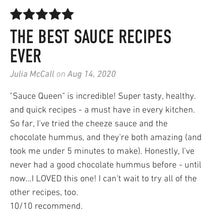 Load image into Gallery viewer, Sauce Queen | 48 easy vegan + gluten-free sauce recipes