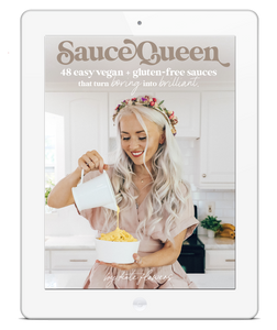 Sauce Queen | 48 easy vegan + gluten-free sauce recipes